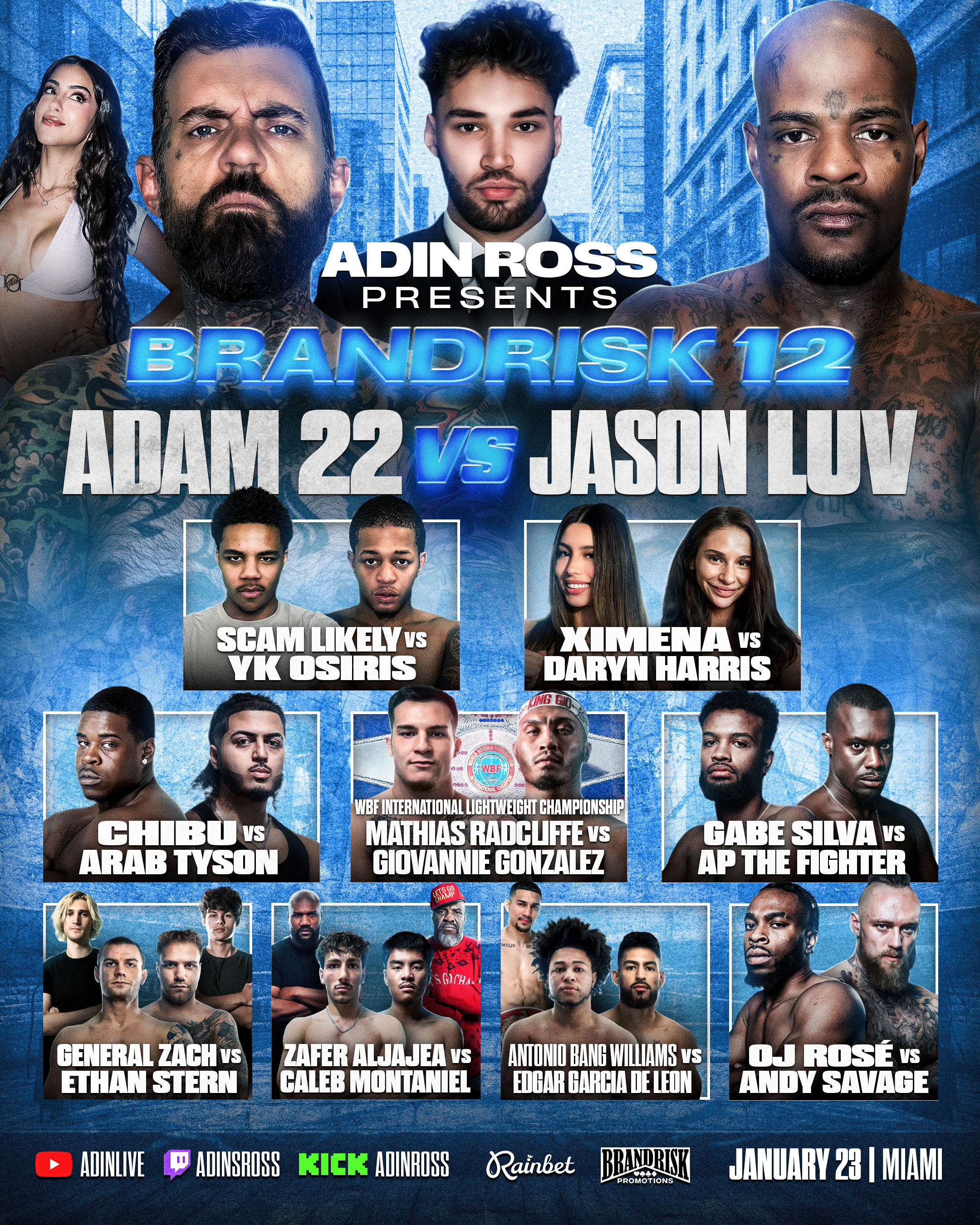Kick Brand Risk Brand Risk Promotions | Premier Boxing Events & Creator Fights
